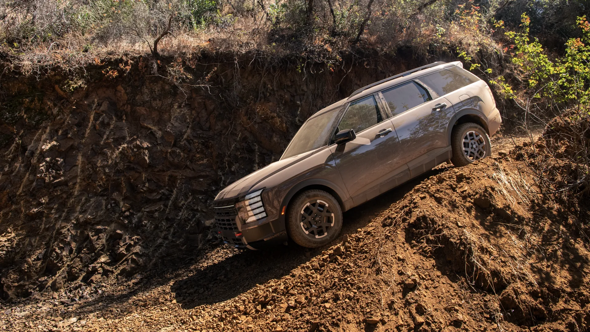 Le Palisade hybride 2026 en pleine démonstration de performance.