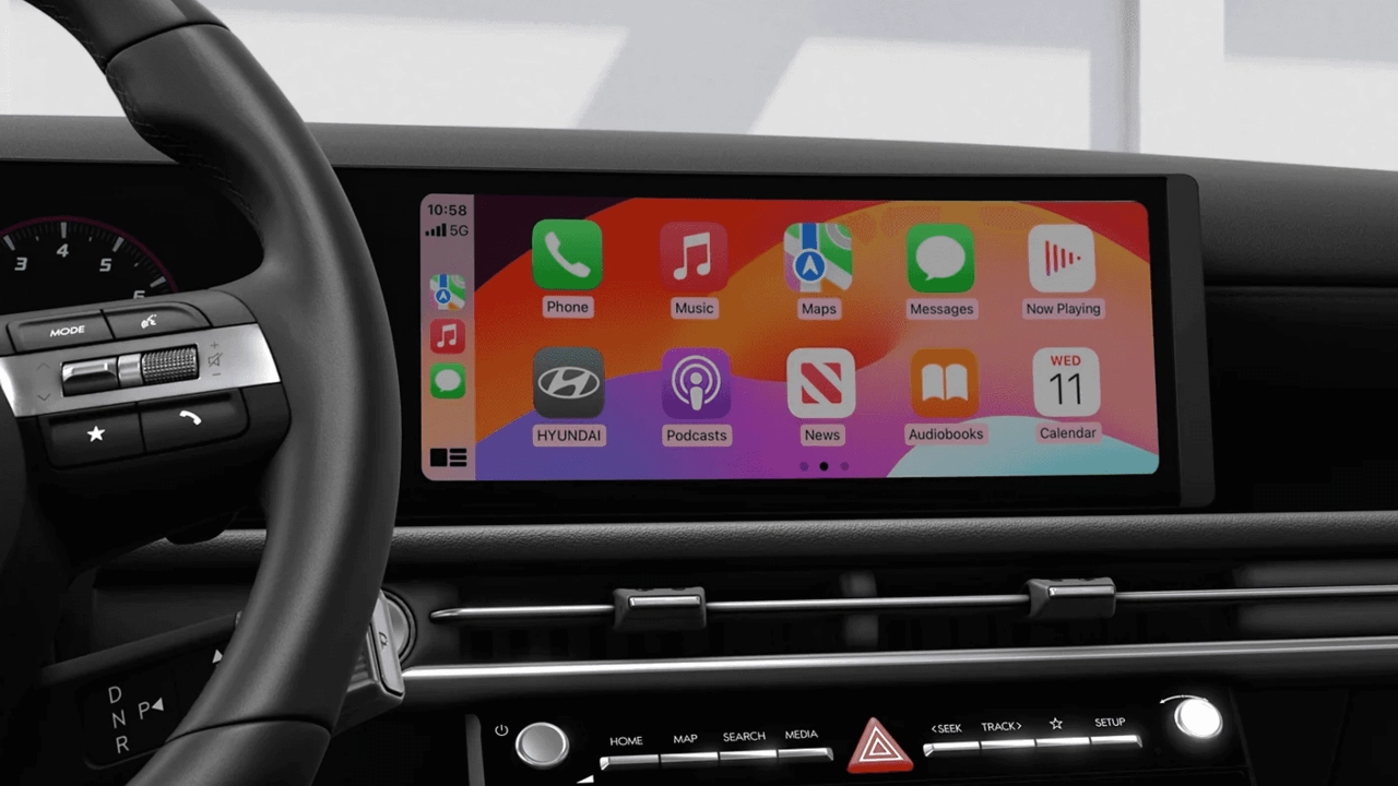 Comment se connecter au Apple CarPlay et Android Auto du Hyundai Tucson 2026